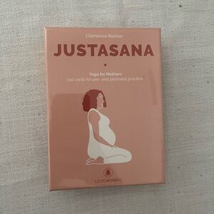 Urban Outfitters Justasana Yoga Cards - Pink